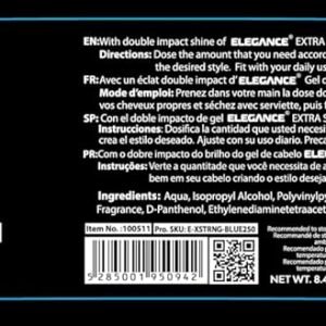 E Elegance Hair Gel Vitamin E 8.5 oz
