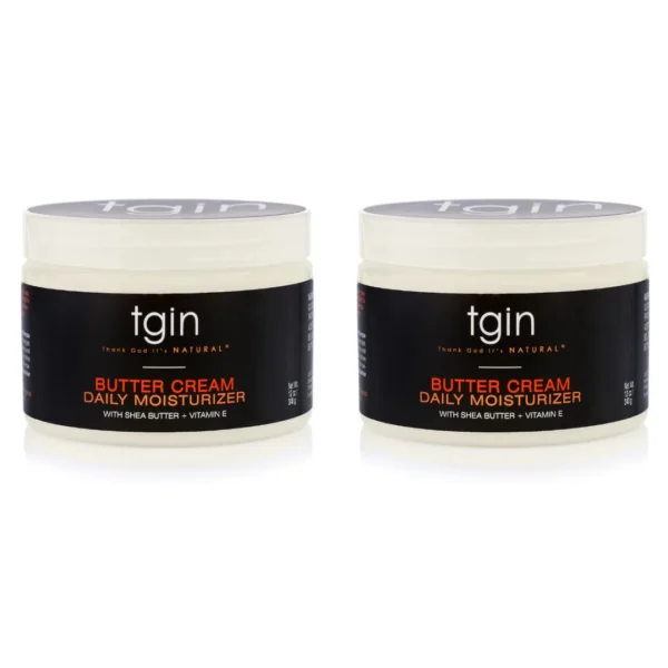 2 PACK TGIN BUTTER CREAM DAILY MOISTURIZER 12OZ