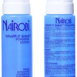 Nairobi Wrapp It Shine Foaming Lotion 8oz ( 3 PACK)