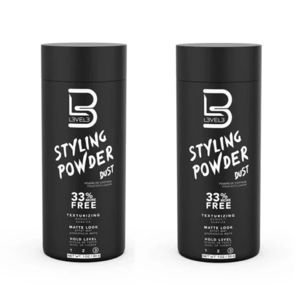 L3VEL3 STYLING POWDER 1oz 2 PACK BUNDLE - Image 2