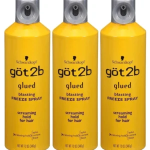 GOT2B GLUED BLASTING FREEZE SPRAY 12OZ 3 PACK