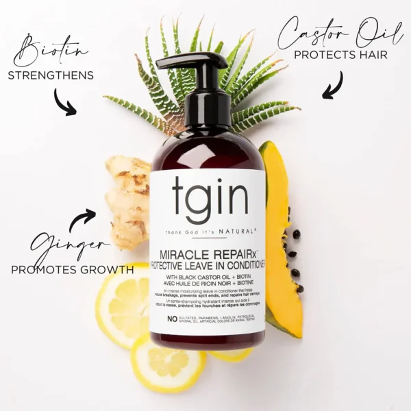 Tgin Miracle RepairX Leave in Conditioner 13 oz - Image 4